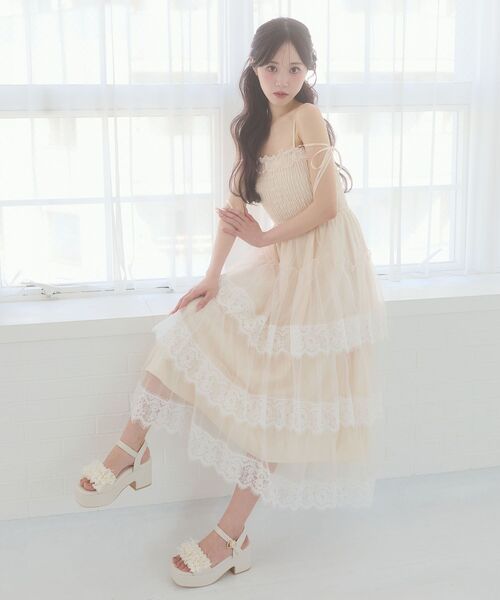 MAJESTIC LEGON（マジェスティックレゴン） ワンピース 夏 レース