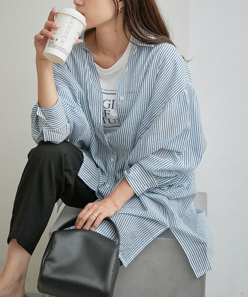 「CIAOPANIC TYPY」 長袖シャツ ONE SIZE ピンク レディース_画像3