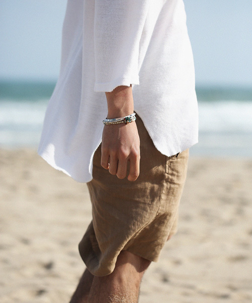 【AEKKI】Munix Picasso Natural Stone Bracelet〜ブレスレット AEKKI】Munix Picasso Natural Stone Bracelet〜ブレスレット