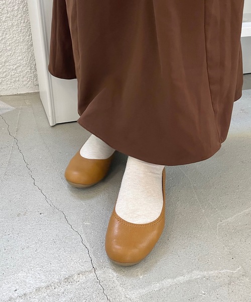 shopnikoniko（ショップにこにこ） パンプス 日本製 バレエシューズ
