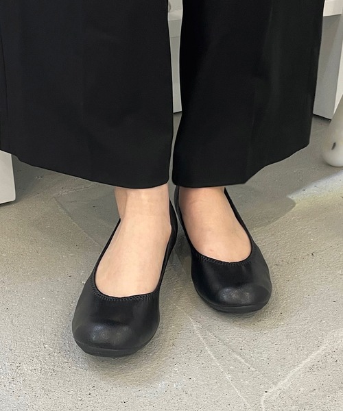 Repetto フラットパンプス　バレエシューズ　ぺたんこ　ラウンドトゥー　黒 Repetto レペット バレエシューズ フラットシューズ パンプス 黒