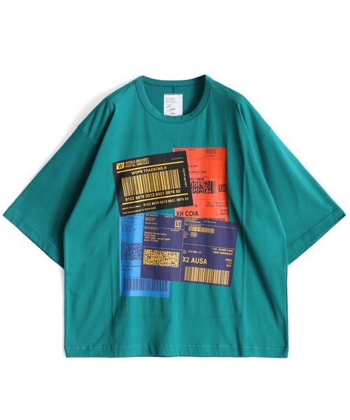 SHAREEF（シャリーフ） tシャツ COLOR LABEL” S/S BIG-T メンズ