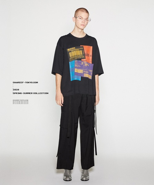 SHAREEF（シャリーフ） tシャツ COLOR LABEL” S/S BIG-T メンズ