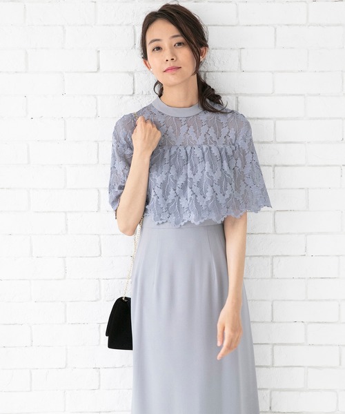 最新作得価 ドレス - 通販 - PayPayモール chaco/スカラップレーススリーブワンピース ZOZOTOWN PayPayモール店 人気SALE得価