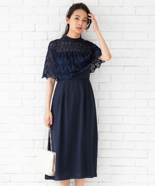 最新作得価 ドレス - 通販 - PayPayモール chaco/スカラップレーススリーブワンピース ZOZOTOWN PayPayモール店 人気SALE得価
