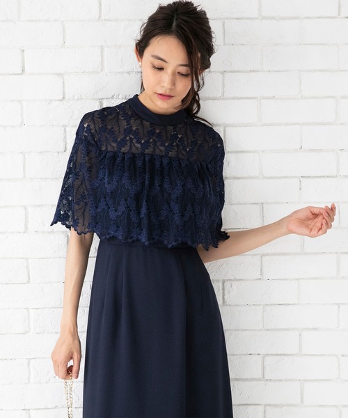 最新作得価 ドレス - 通販 - PayPayモール chaco/スカラップレーススリーブワンピース ZOZOTOWN PayPayモール店 人気SALE得価