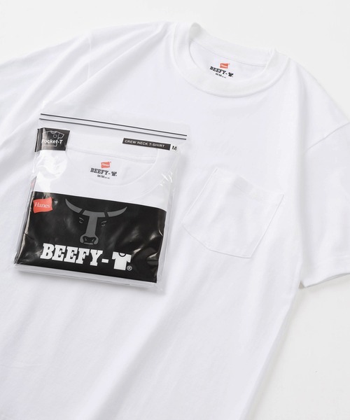 Hanes（ヘインズ） tシャツ 「0」「Hanes/ヘインズ」 BEEFY-T 1P