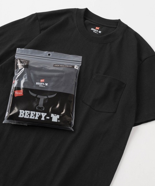 ヘインズ　Tシャツ Hanes（ヘインズ） tシャツ 「0」「Hanes/ヘインズ」 BEEFY-T 1P