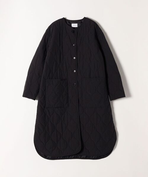 SHIPS any コート アウター any: THERMORE キルティング ノーカラー