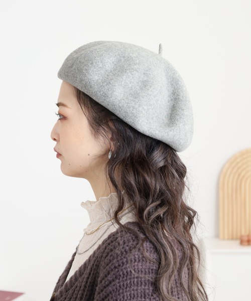 vibeca ベレー帽 Sense of Grace 帽子 ベレー帽 TINO BERET ウール バスクベレー