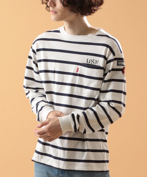 tシャツ Tシャツ ネイバル パッチ ロングスリーブ Tシャツ / NAVAL 
