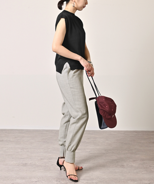 VERMEIL par iena パンツ 梳毛ライク トラックパンツ : ZOZOTOWN