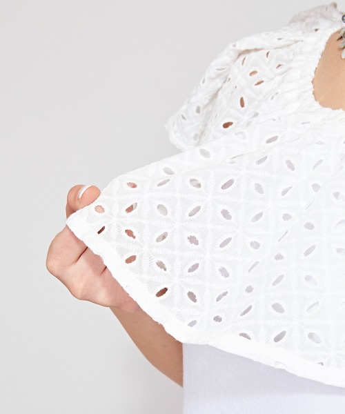 Maunaloa（ファッション） tシャツ 「Maunaloa」フレンチフリル