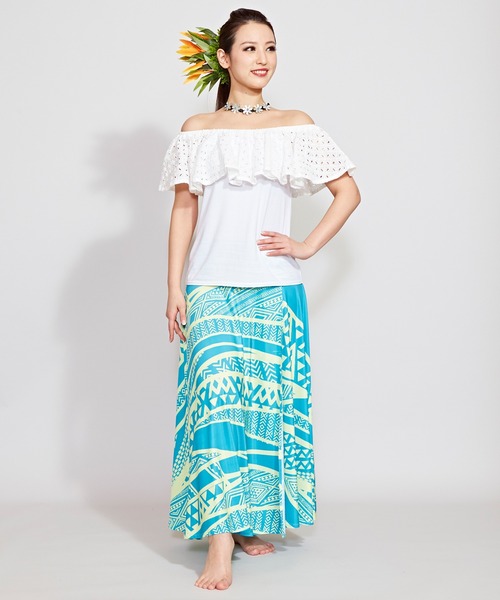 Maunaloa（マウナロア） tシャツ 「Maunaloa」フレンチフリルトップス