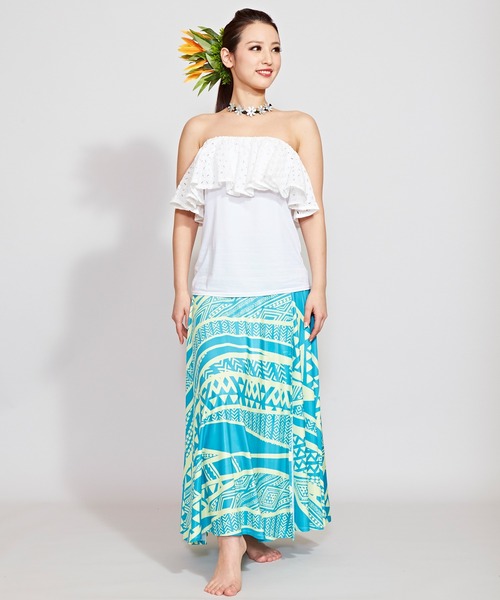 Maunaloa（マウナロア） tシャツ 「Maunaloa」フレンチフリルトップス