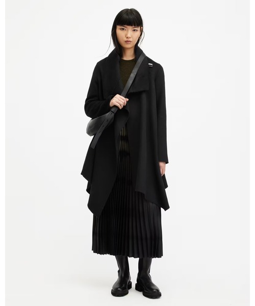 ALLSAINTS MANOR ウール コート 中古・古着通販】ALL SAINTS (オールセインツ) (M)MANOR WOOL COAT