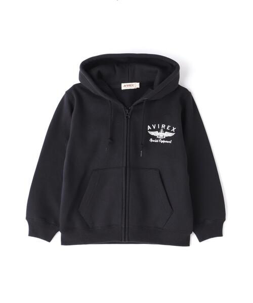 パーカー 「KIDS」VARSITY SWEAT PARKA/バーシティスウェットパーカー キッズ 子供服 男の子 女の子の画像