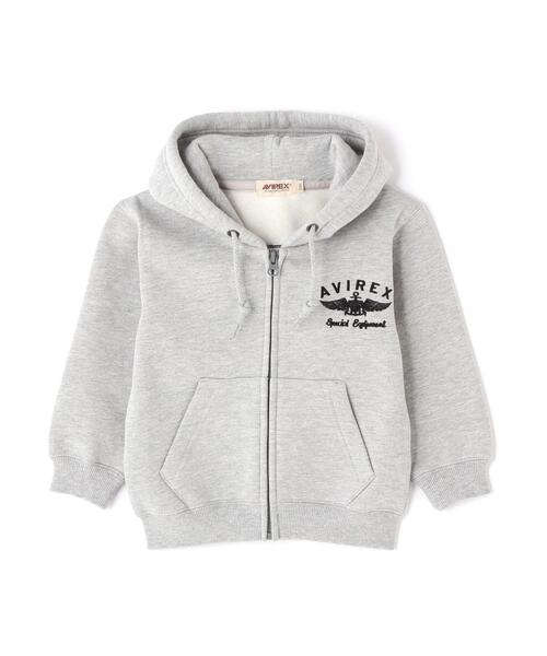 パーカー 「KIDS」VARSITY SWEAT PARKA/バーシティスウェットパーカー キッズ 子供服 男の子 女の子の画像