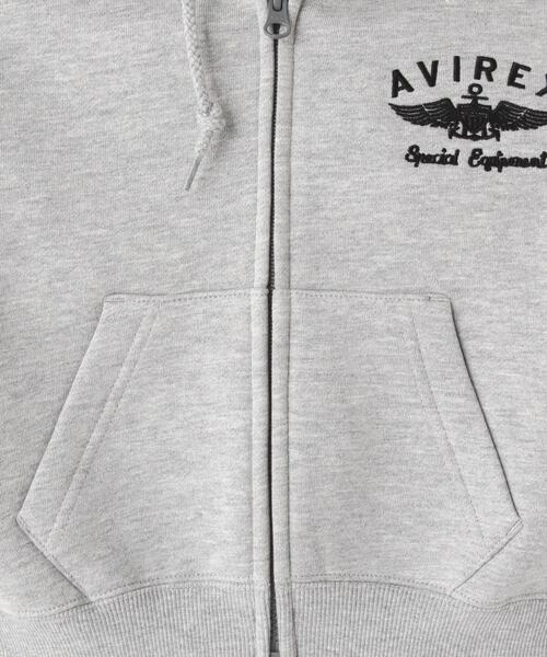 パーカー 「KIDS」VARSITY SWEAT PARKA/バーシティスウェットパーカー キッズ 子供服 男の子 女の子の画像