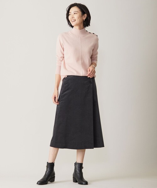 ニット セーター 「洗える」WOOL BLEND AIR ハイネック ニット レディース 洗える】WOOL BLEND AIR ハイネック ニット / J.PRESS LADIES