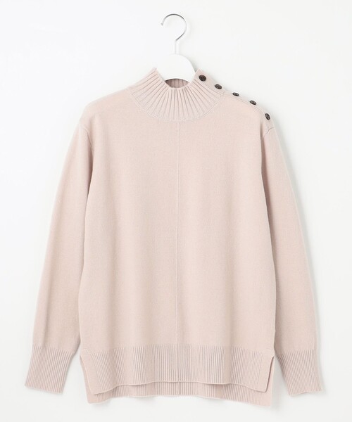J.PRESS ニット セーター 「洗える」WOOL BLEND AIR ハイネック