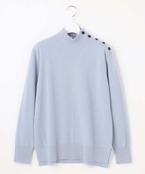J.PRESS ニット セーター 「洗える」WOOL BLEND AIR ハイネック
