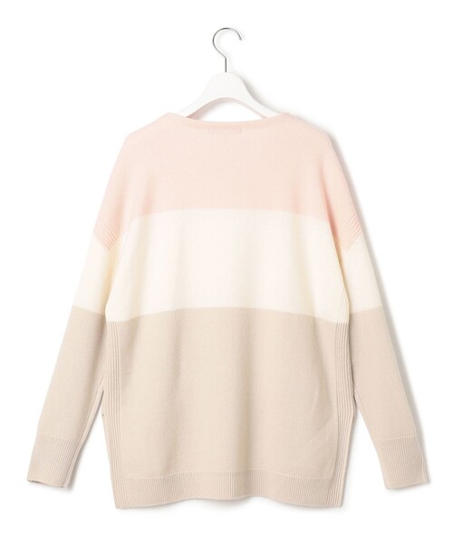 23区（ニジュウサンク） ニット セーター 「洗える」ウールカシミヤ