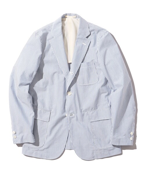 BEAMS PLUS シアサッカー ジャケット 定価￥24,200- BEAMS+ ジャケット テーラードジャケット BEAMS PLUS / シア