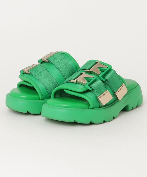 bottega veneta フラッシュサンダル グリーン 37