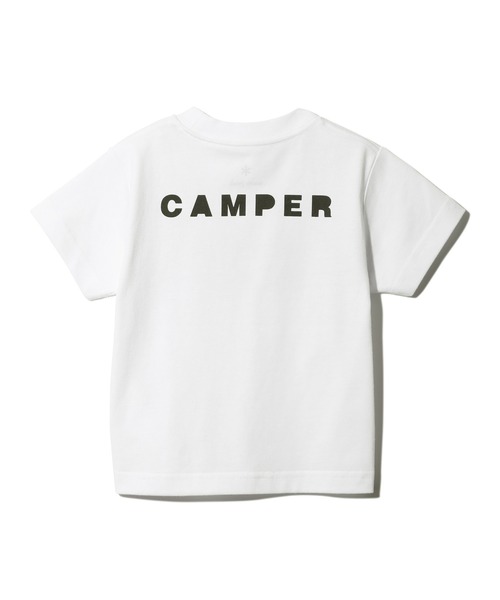 snow peak tシャツ Tシャツ Kids SNOWPEAKER T-Shirt CAMPER キッズ 