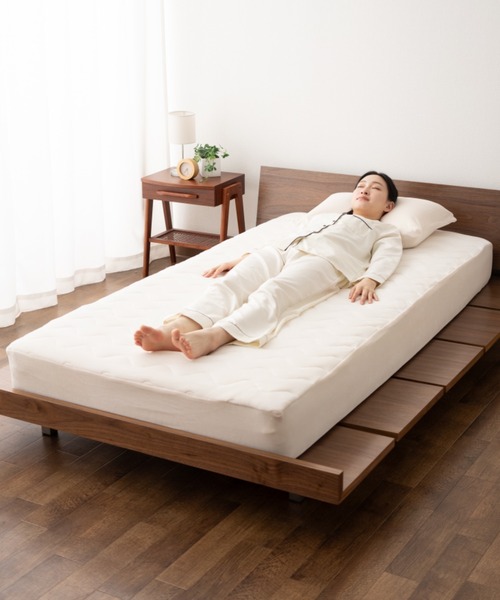 EMOOR（エムール） ベッド 寝具 もちふわ触感「至福の睡眠」ワンタッチ