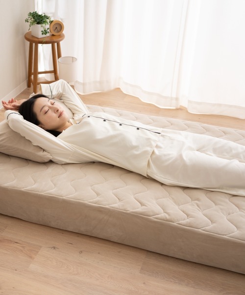 EMOOR（エムール） ベッド 寝具 もちふわ触感「至福の睡眠」ワンタッチ