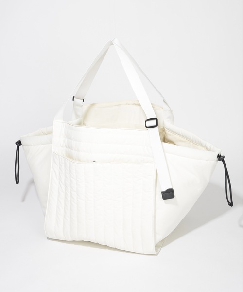 SOLPRESA」 トートバッグ MEDIUM ホワイト レディース Tote Quilting 