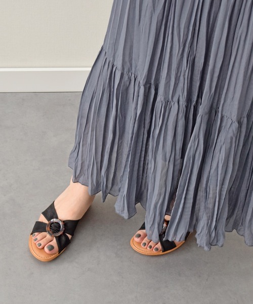 ITALIAN SHOEMAKERS サンダル 「ITALIAN SHOEMAKERS」べっ甲風