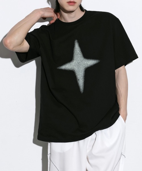 FOLLOWIN tシャツ 「UNISEX」ベーシックスタープリントラウンド