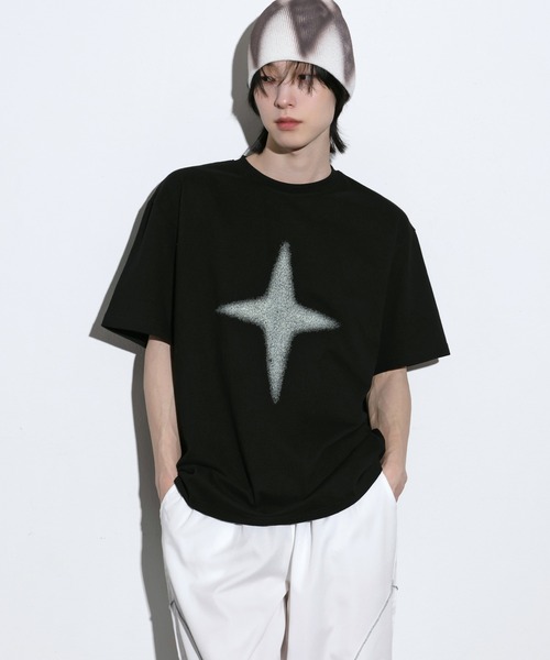 tシャツ Tシャツ レディース 「2024SS」 「UNISEX」ベーシックスタープリントラウンドネックTシャツ｜zozo｜11