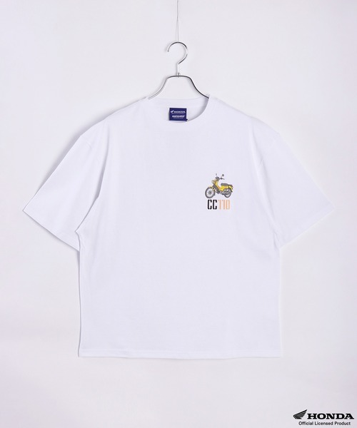 WESTSEA tシャツ Honda × MONSTER WORLD 半袖 クルーTシャツ