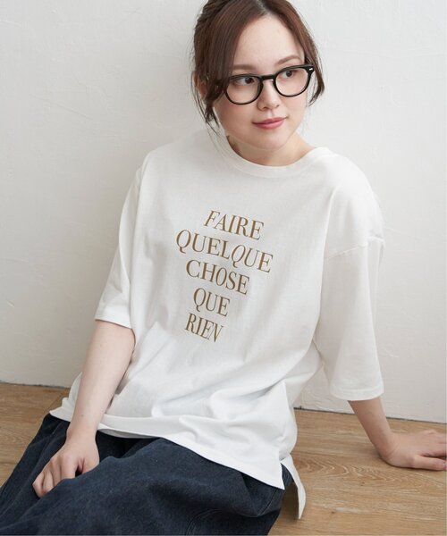 大きいサイズ✰*。プリントロゴTシャツ LBC tシャツ プリントロゴビッグTシャツ レディース : ZOZOTOWN