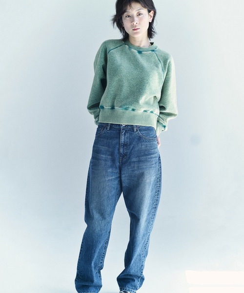 【お買得です】ジョンブル　レディースデニムパンツ　Lサイズ Johnbull ジーンズ デニム デニムパンツ デニムサイドカーブ
