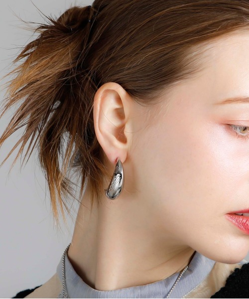 ピアス JewCas インディアンジュエリーテイストCrescent ピアス