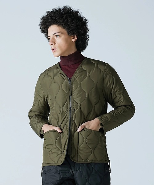 TAION（タイオン） ダウンジャケット ダウン 「TAION」MILITARY W-ZIP