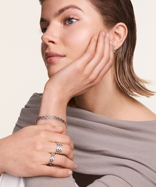 ブレスレット 3-Link Bracelet レーディスブレスレット ローズゴールド／シルバー／ゴールド レディース メンズの画像