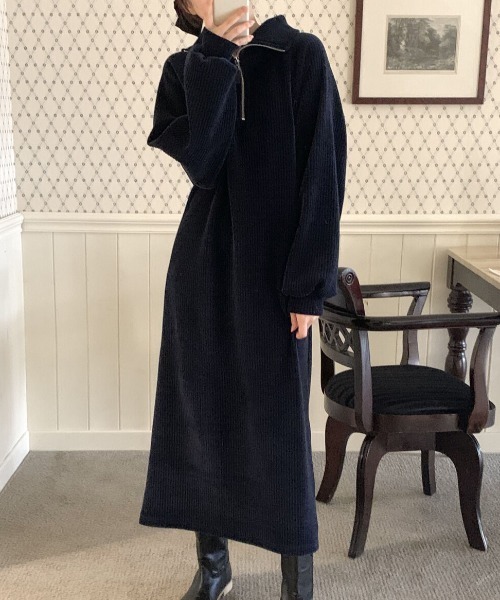 JUNIOR GAULTIER 総丈118cm スーパーロング ワンピース 黒 noir】入卒園式・卒業式・入学式・お仕事にも困らない カットジョー