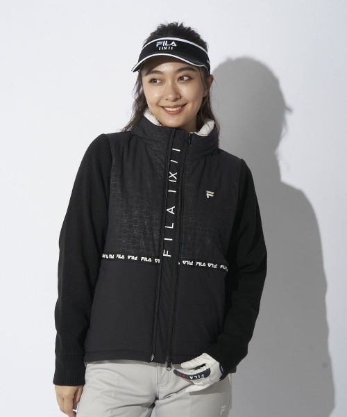 【4L】FILAGOLF 中綿ブルゾン 蓄熱素材 撥水加工・保温・ストレッチ 楽天市場】【在庫売り尽くし!】 FILA GOLF フィラゴルフ ゴルフ