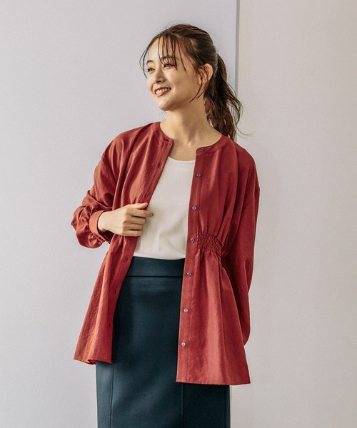 シャツ ブラウス シャーリングシャツ長袖/141724 レディース | GLOBAL WORK | 11