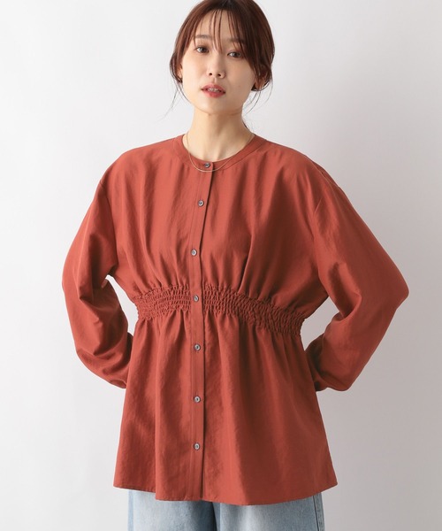 シャツ ブラウス シャーリングシャツ長袖/141724 レディース | GLOBAL WORK | 20