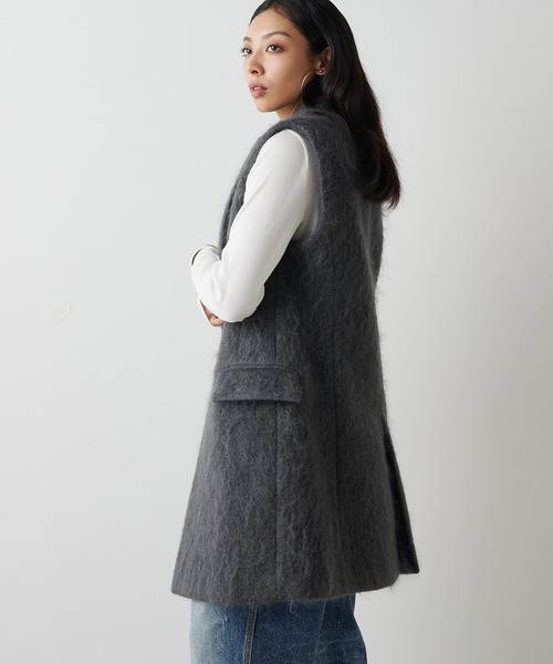 Whim Gazette（ウィム ガゼット） tシャツ コットンテレコクルーネック