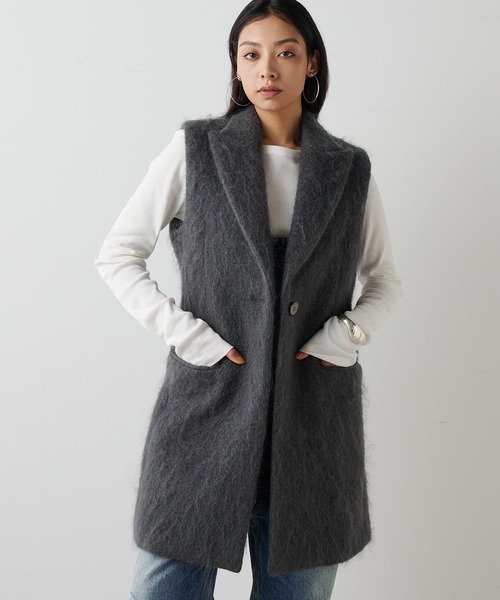 Whim Gazette（ウィム ガゼット） tシャツ コットンテレコクルーネック