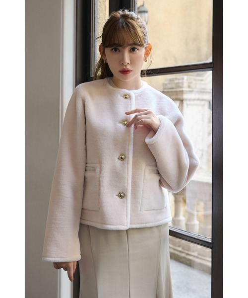【試着なし未使用品】Lausanne Wool Short Coat Lausanne Wool Short Coat