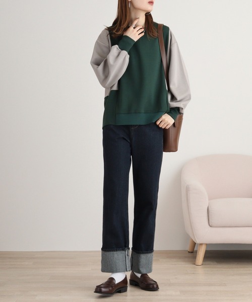 tシャツ A.N.L 配色ダンボールトップス レディース tシャツ A.N.L 配色ダンボールトップス レディース : ZOZOTOWN